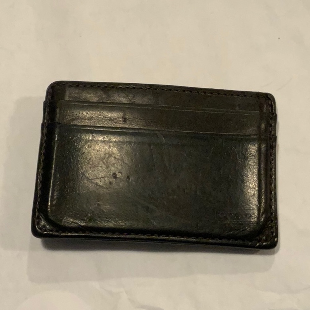Coach Wallet w/ Money clip